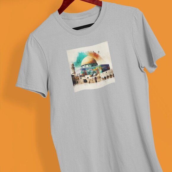 Multi color Ramadan Kareem Mosque Islamic Shirt | Ramadan Kareem T-shirt - Picture 7 of 10